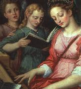 COXCIE, Michiel van Saint Cecilia dfg oil painting artist